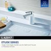 Anzzi Etude Single-Handle Low-Arc Bathroom Faucet in Polished Chrome L-AZ017
